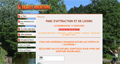Desktop Screenshot of familyaventure.com