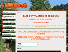 Tablet Screenshot of familyaventure.com